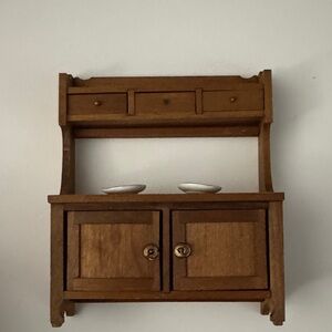 Reeves line 1972 dollhouse buffet cabinet